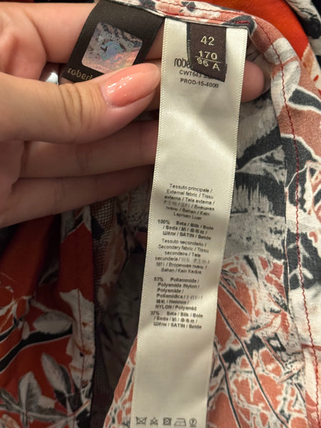Roberto Cavalli копринена блуза