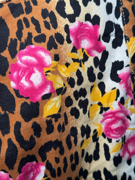 Versace Jeans Couture винтидж леопардов панталон