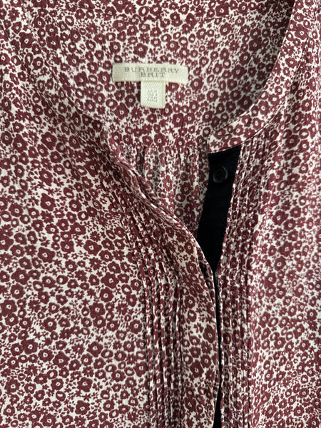 Burberry копринена рокля