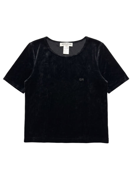 Sonia Rykiel плюшена тениска