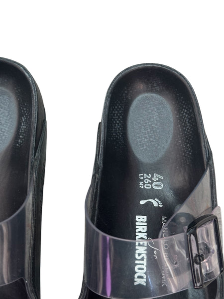 Manolo Blahnik x Birkenstock чехли