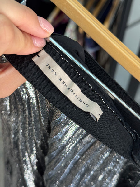 Christopher Kane пола от ламе