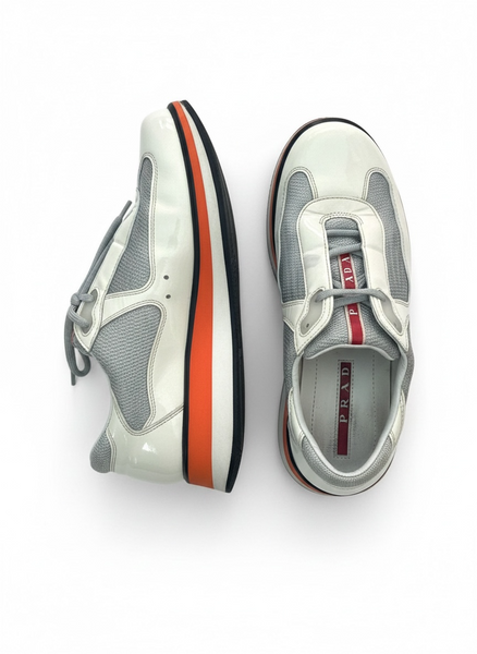 Prada America's Cup обувки на платформа