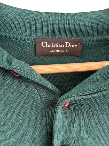 Christian Dior Monsieur плетена поло блуза