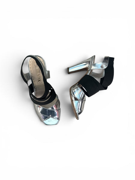 Prada сандали на ток