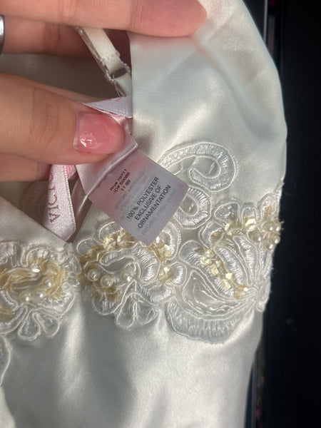Victoria's Secret винтидж сатенена дълга нощница
