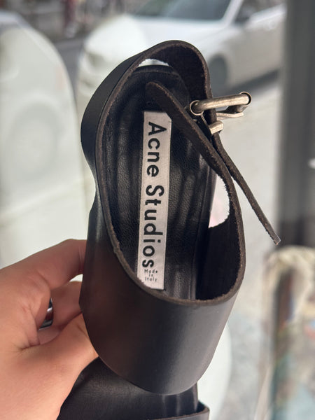 Acne Studios сандали на ток
