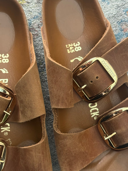 Birkenstock Arizona кожени сандали