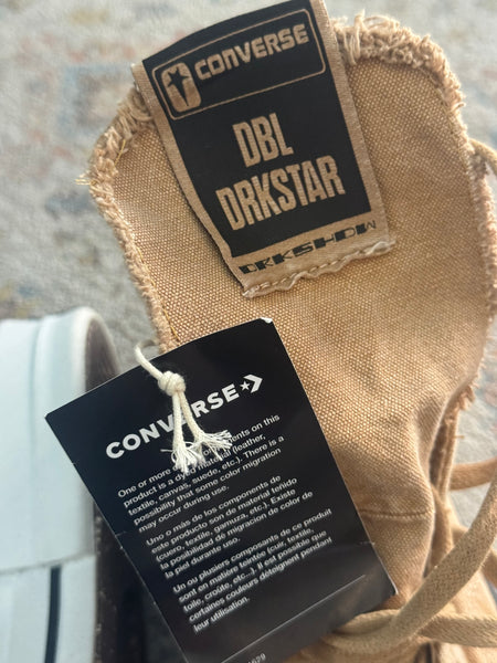 Rick Owens for Converse кецове на платформа