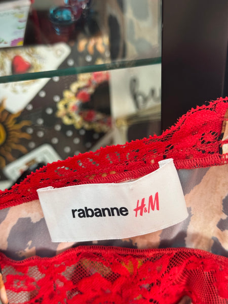 Paco Rabbane for H&M леопардова рокля