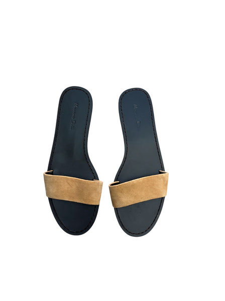 Massimo Dutti велурени чехли