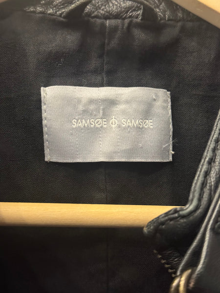 Samsøe Samsøe яке от естествена кожа