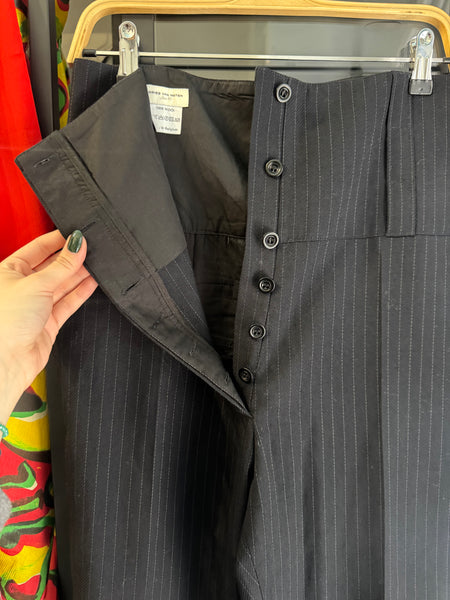 Dries Van Noten вълнен панталон
