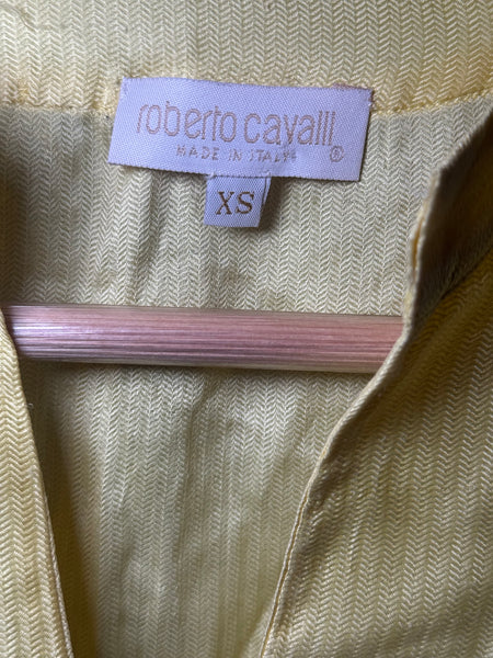 Roberto Cavalli винтидж копринена риза