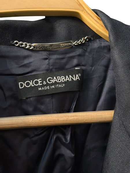 Dolce & Gabbana тренч от вълна, кашмир и коприна