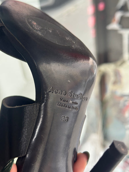 Acne Studios сандали на ток