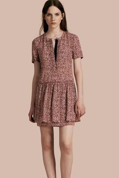 Burberry копринена рокля