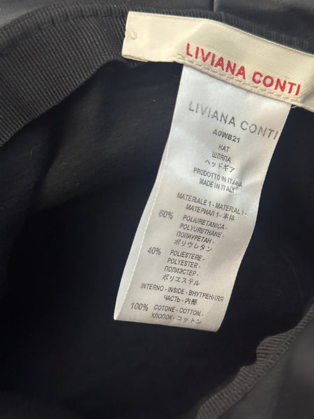 Liviana Conti шапка от еко кожа