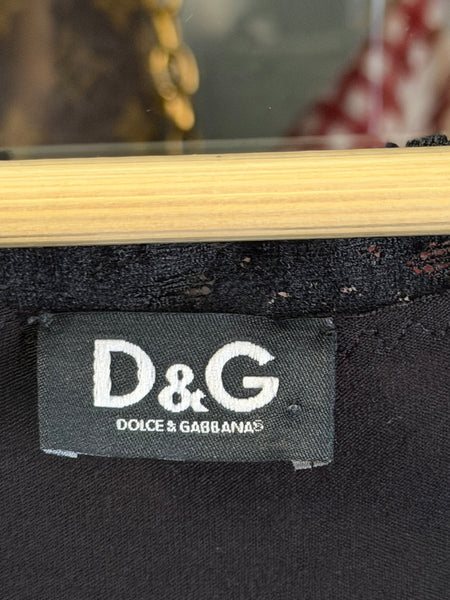 Dolce & Gabbana блуза с къс ръкав