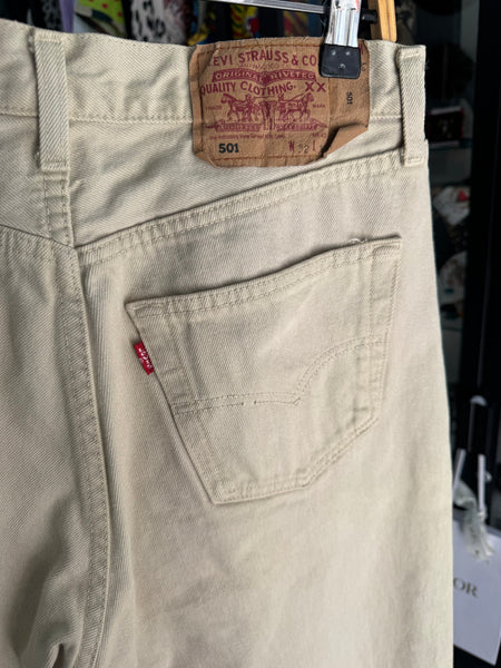 Levi's 501 бежови дънки
