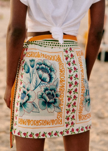 Farm Rio x Sezane skirt
