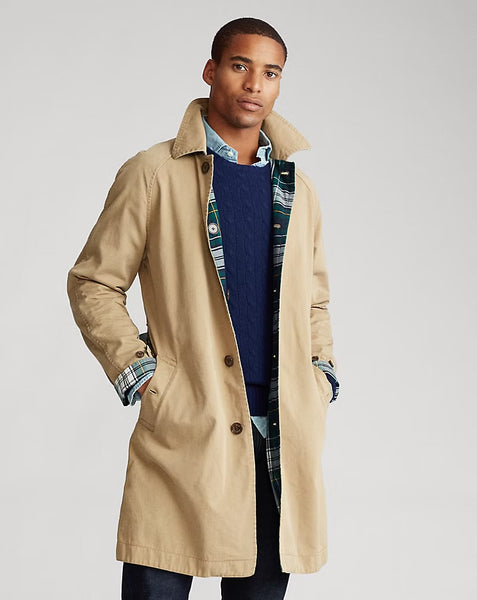Polo Ralph Lauren двулицев шлифер