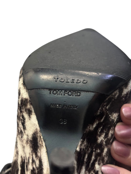 Tom Ford обувки на ток с косъм