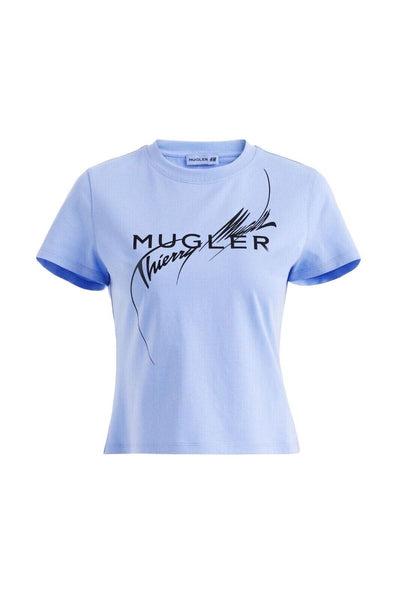 Mugler for H&M къса тениска