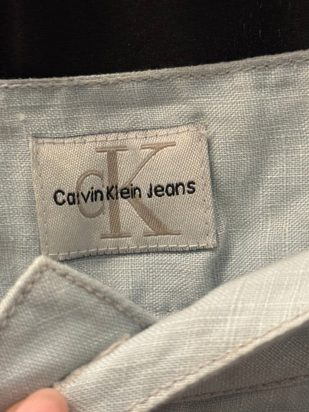 Calvin Klein дълга ленена пола