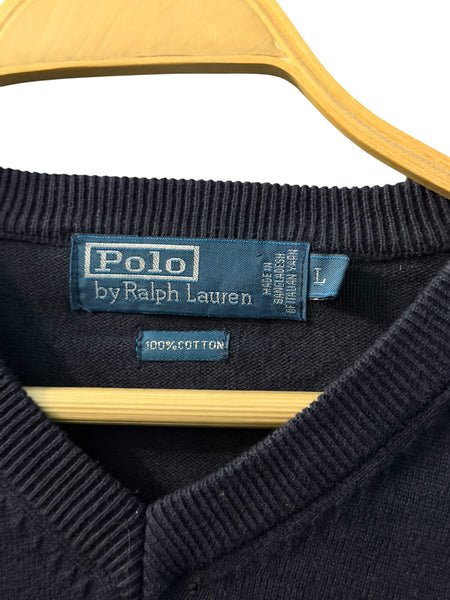 Polo Ralph Lauren памучен пуловер с дълъг ръкав