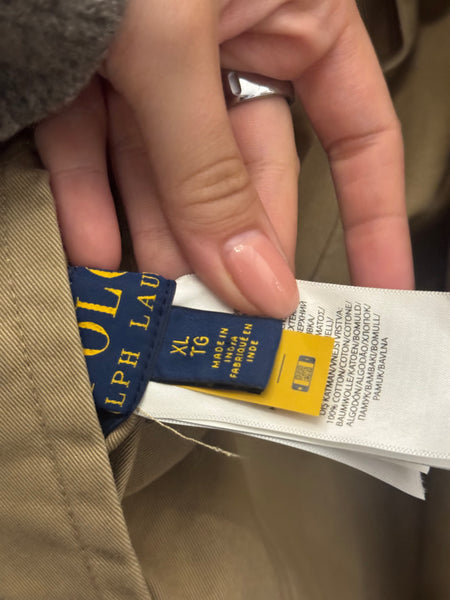Polo Ralph Lauren двулицев шлифер