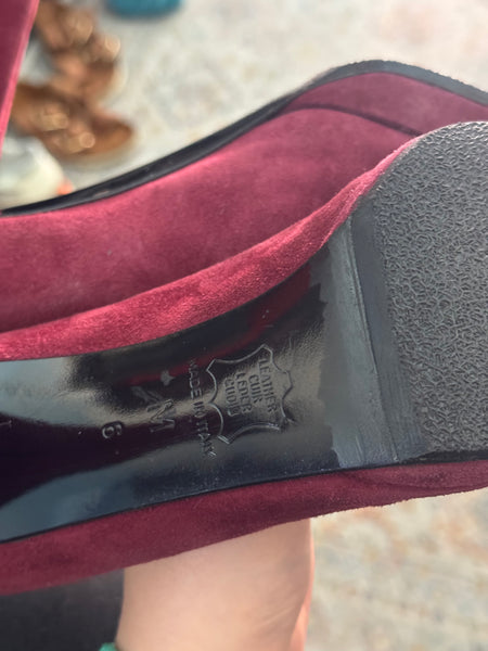 Yves Saint Laurent винтидж обувки на ток