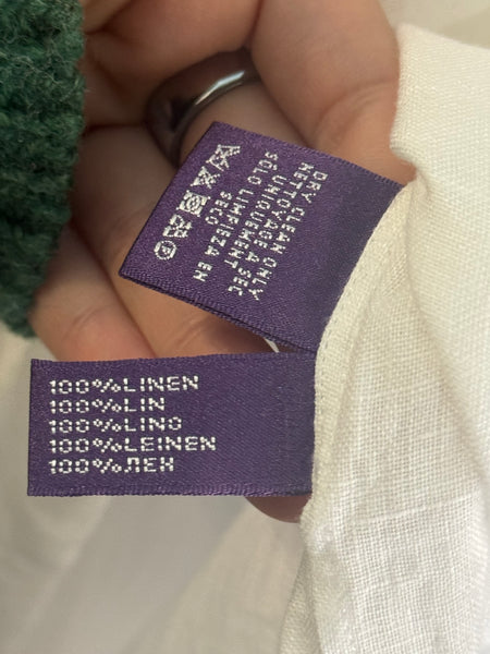 Ralph Lauren Purple Label ленена рокля
