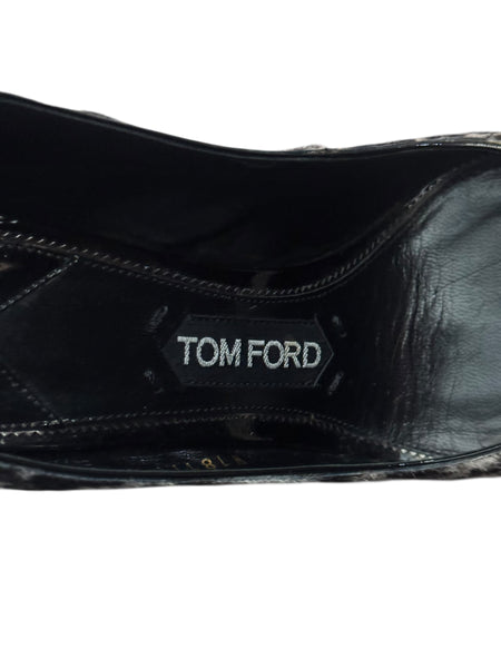 Tom Ford обувки на ток с косъм