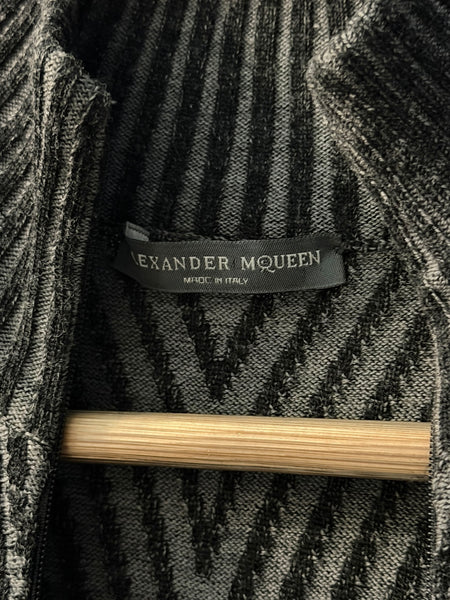 Alexander McQueen Mainline вълнена рокля