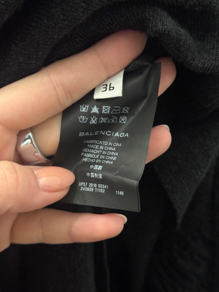Balenciaga вълнена рокля