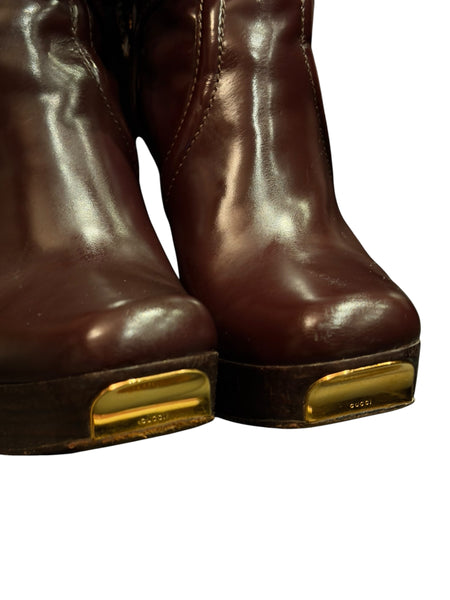 Gucci by Frida Giannini FW2007 чизми на висок ток