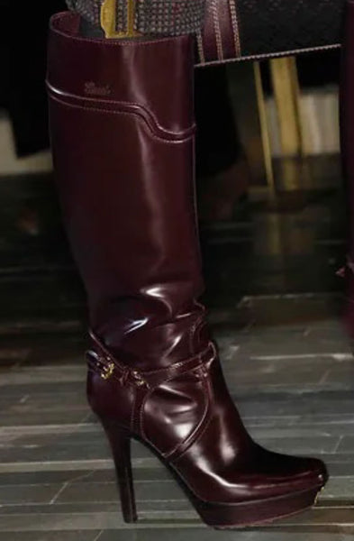 Gucci by Frida Giannini FW2007 чизми на висок ток