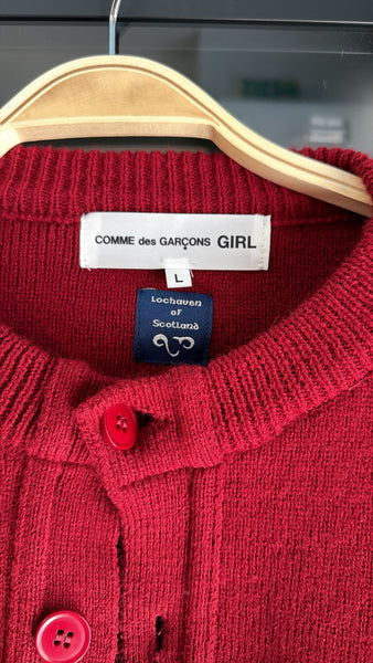 Comme des Garçons Girl вълнена пелерина