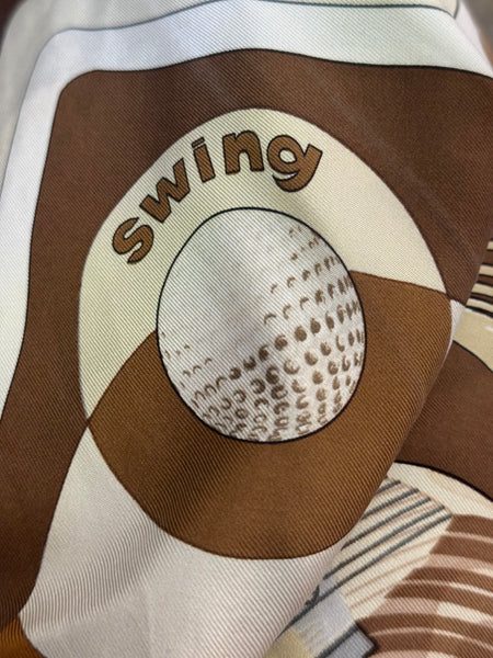 Hermés x Julia Abadie копринен шал