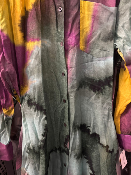 Dries Van Noten памучна рокля