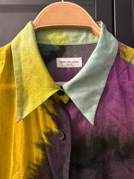 Dries Van Noten памучна рокля