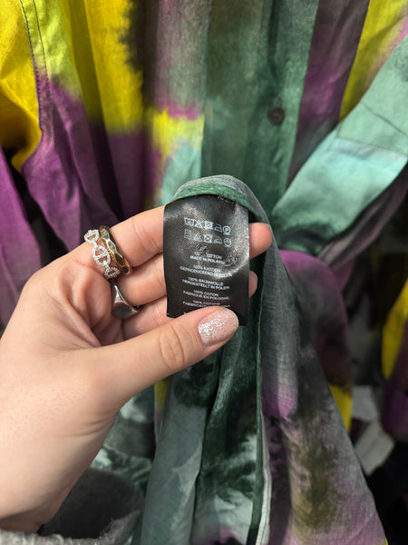 Dries Van Noten памучна рокля