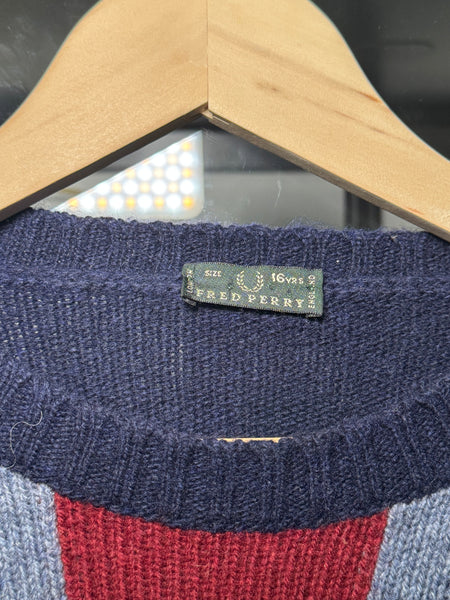 Fred Perry UK вълнен пуловер