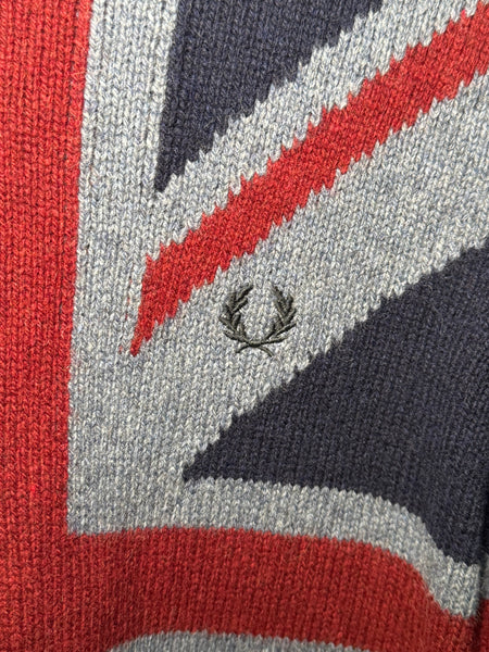 Fred Perry UK вълнен пуловер