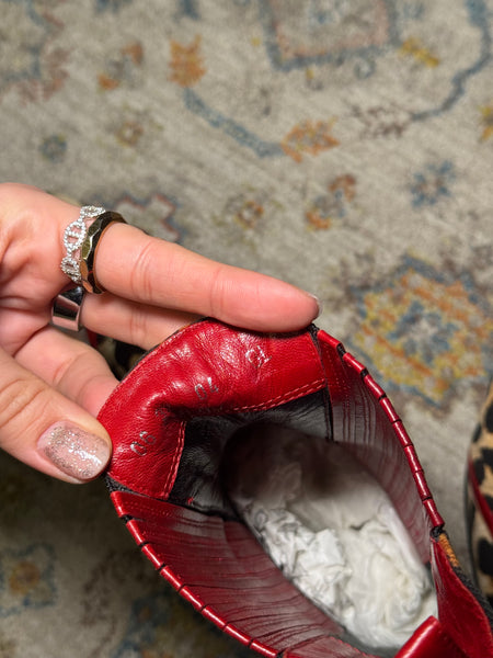 Dior by John Galliano леопардови боти