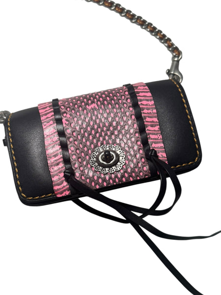 Coach Dinkier Snakeskin чанта
