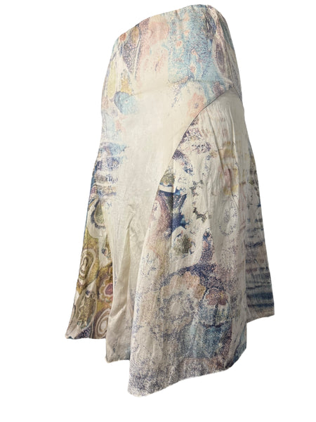 Roberto Cavalli S/S 2002 копринена пола