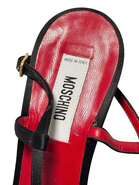 Moschino сандали на платформа