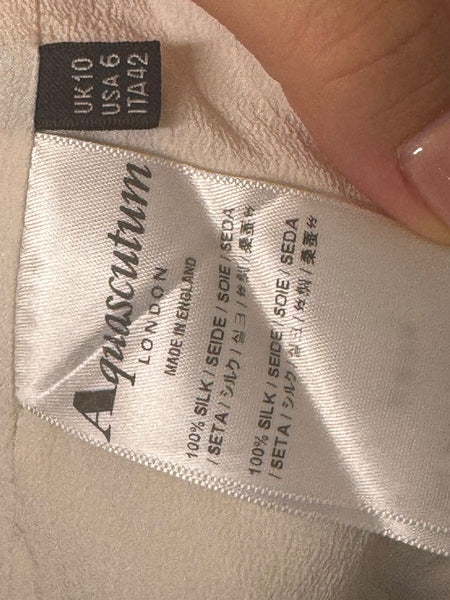 Aquascutum копринена блуза